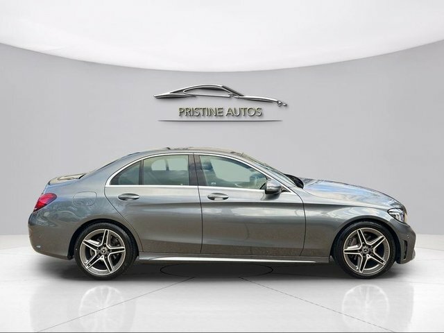 Mercedes-Benz C Class 2019 2.0 C 220 D Amg Line Premium 192 Bhp KP69XKK Grey #4
