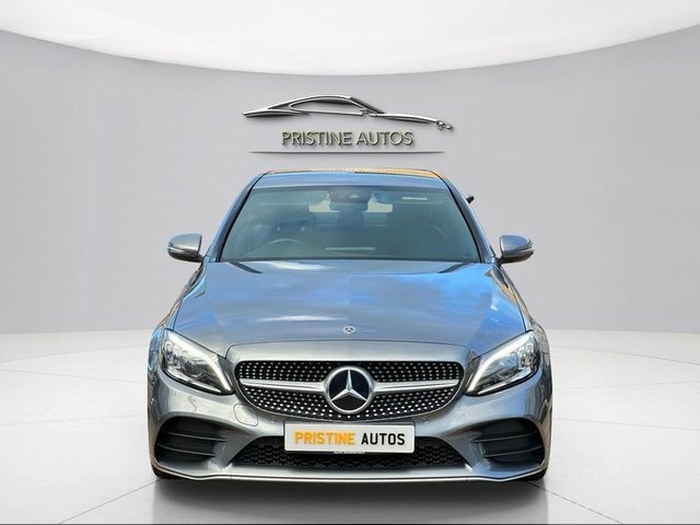 Mercedes-Benz C Class 2019 2.0 C 220 D Amg Line Premium 192 Bhp KP69XKK Grey #3