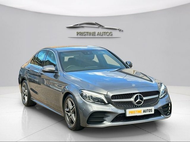Mercedes-Benz C Class 2019 2.0 C 220 D Amg Line Premium 192 Bhp KP69XKK Grey #2