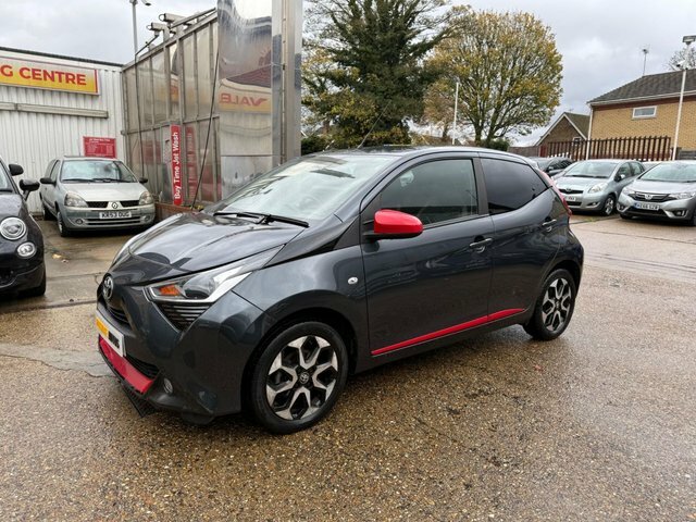 Toyota Aygo 2021 1.0 Vvt-i X-trend Hatchback X-shif LT21UWH Grey #2