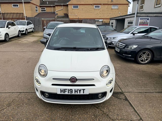 Fiat 500 2019 1.2 S Hatchback Euro 6 Ss HF19HYT White #5