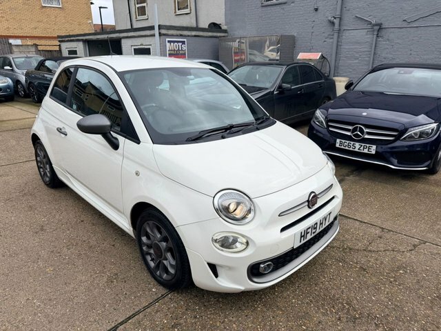 Fiat 500 2019 1.2 S Hatchback Euro 6 Ss White