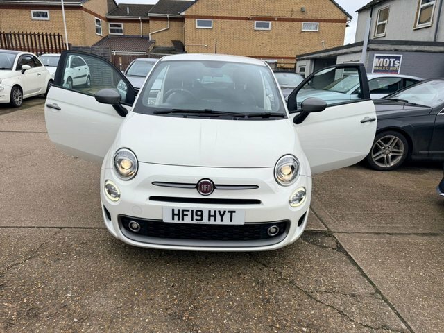 Fiat 500 2019 1.2 S Hatchback Euro 6 Ss HF19HYT White #3