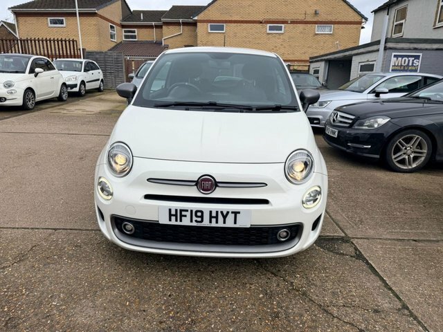 Fiat 500 2019 1.2 S Hatchback Euro 6 Ss HF19HYT White #2