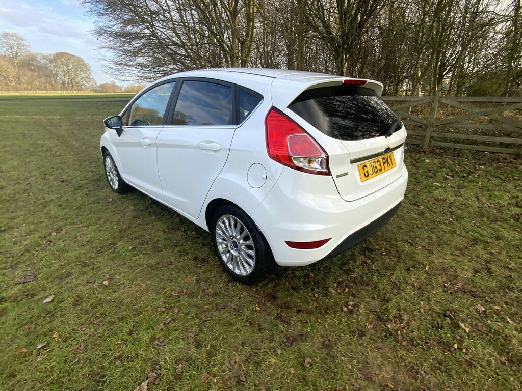 Ford Fiesta 1.0 Titanium Hatchback GJ63PKY White #5