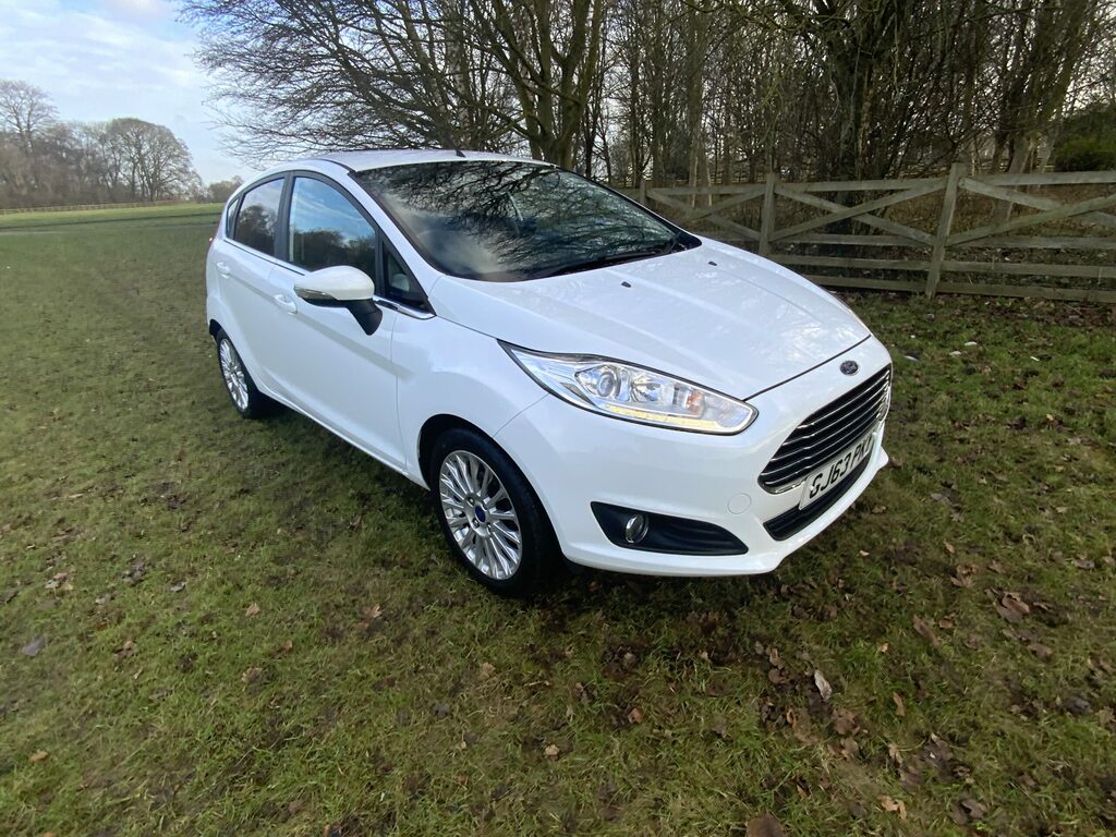 Ford Fiesta 1.0 Titanium Hatchback GJ63PKY White #2