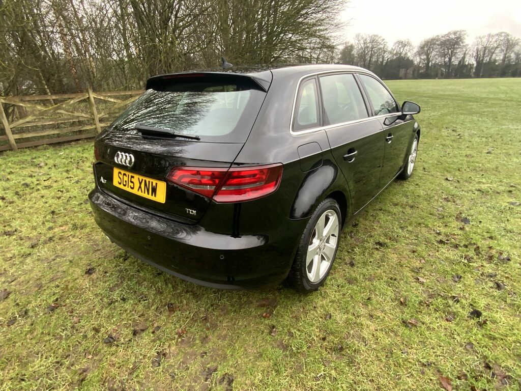 Audi A3 1.6 Tdi Sport Hatchback Black #6