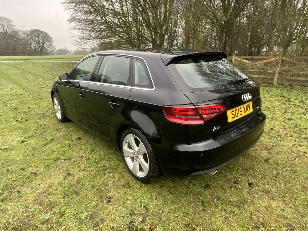 Audi A3 1.6 Tdi Sport Hatchback Black #5