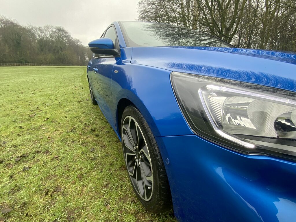 Ford Focus St-line X Tdci Hatchback EJ19GPV Blue #4