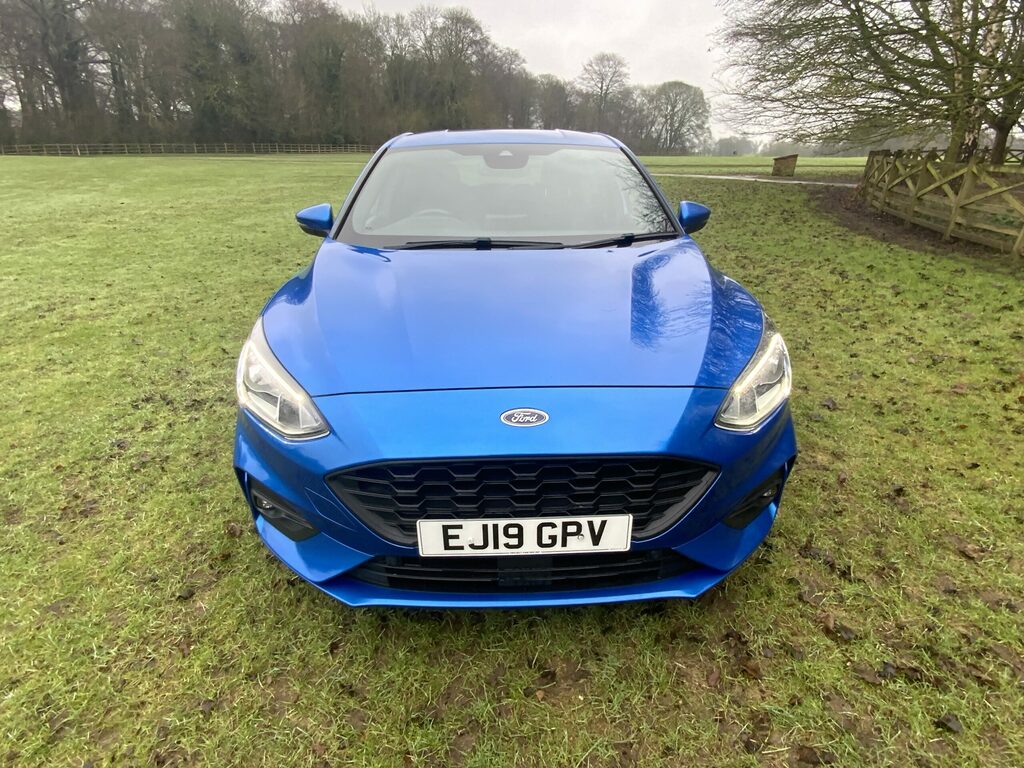 Ford Focus St-line X Tdci Hatchback EJ19GPV Blue #3