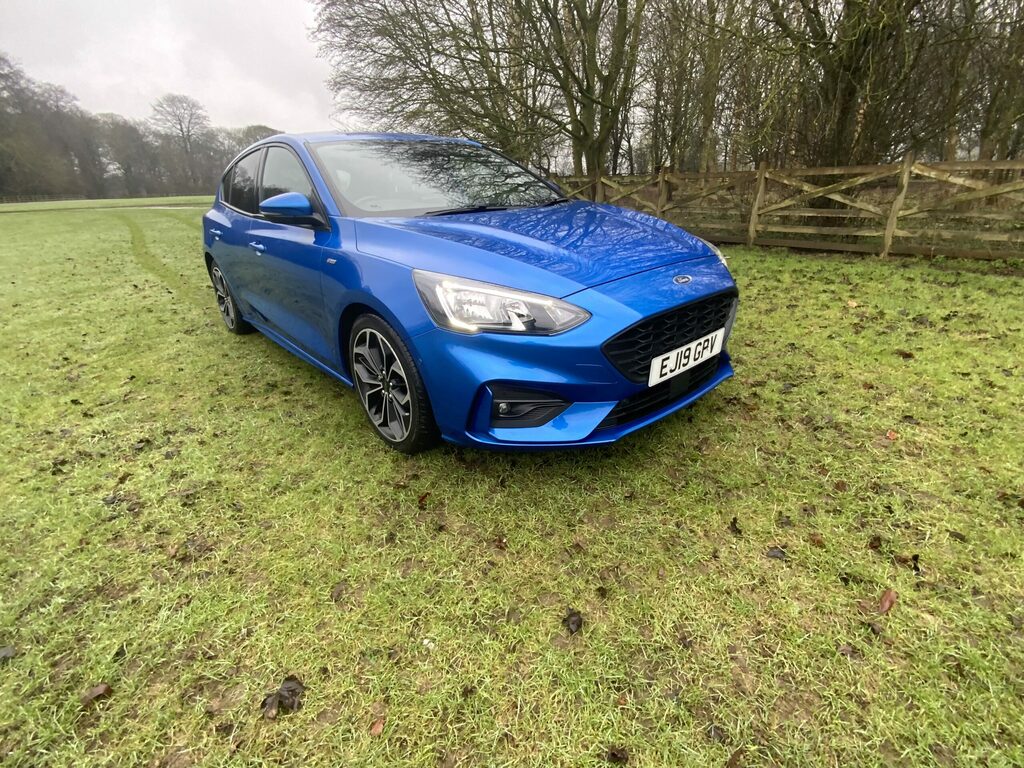 Ford Focus St-line X Tdci Hatchback EJ19GPV Blue #2