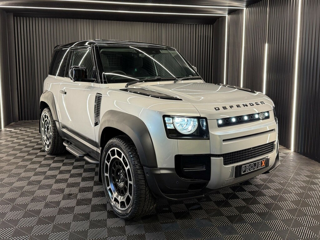 Land Rover Defender 90 Hard Top 3.0 Projex Edition Silver