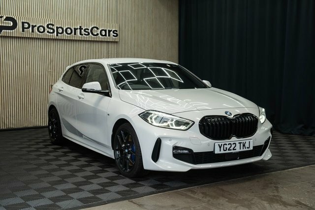 BMW 1 Series 2.0 118D M Sport Lcp Hatchback YG22TKJ White #6