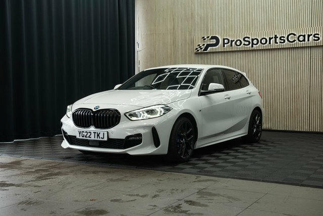 BMW 1 Series 2.0 118D M Sport Lcp Hatchback YG22TKJ White #4