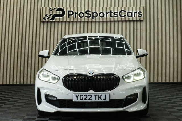 BMW 1 Series 2.0 118D M Sport Lcp Hatchback YG22TKJ White #2