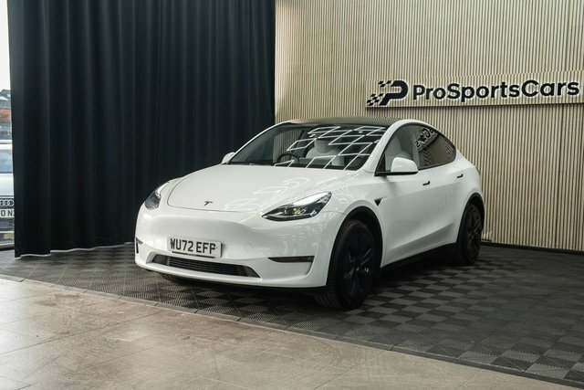 Tesla Model Y Dual Motor Long Range Suv 4Wde WU72EFP White #4