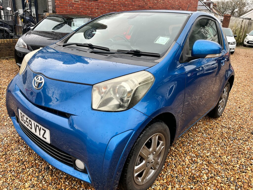 Toyota IQ 1.0 Vvt-i 2 Hatchback Euro 4 68 Blue
