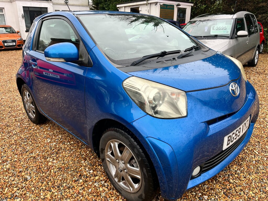 Toyota IQ 1.0 Vvt-i 2 Hatchback Euro 4 68 Blue #3