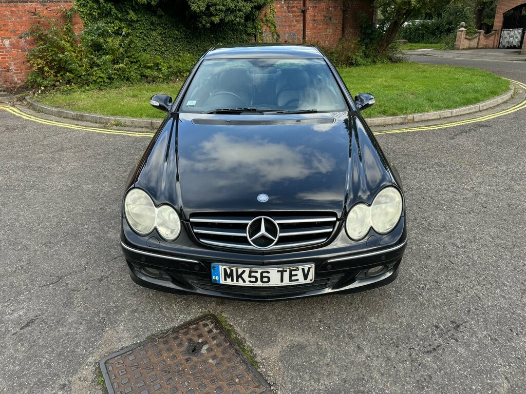 Mercedes-Benz CLK Clk320 Cdi Avantgarde 2-Door Black #6
