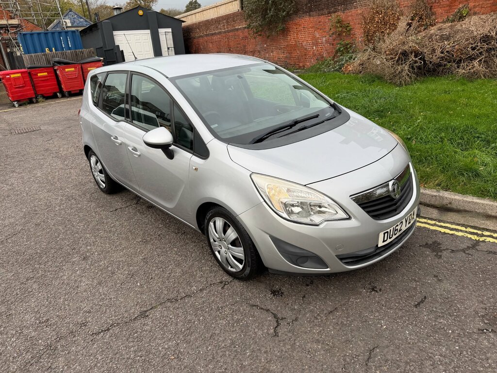 Vauxhall Meriva 1.4 16V Exclusiv Mpv Euro 5 100 Silver