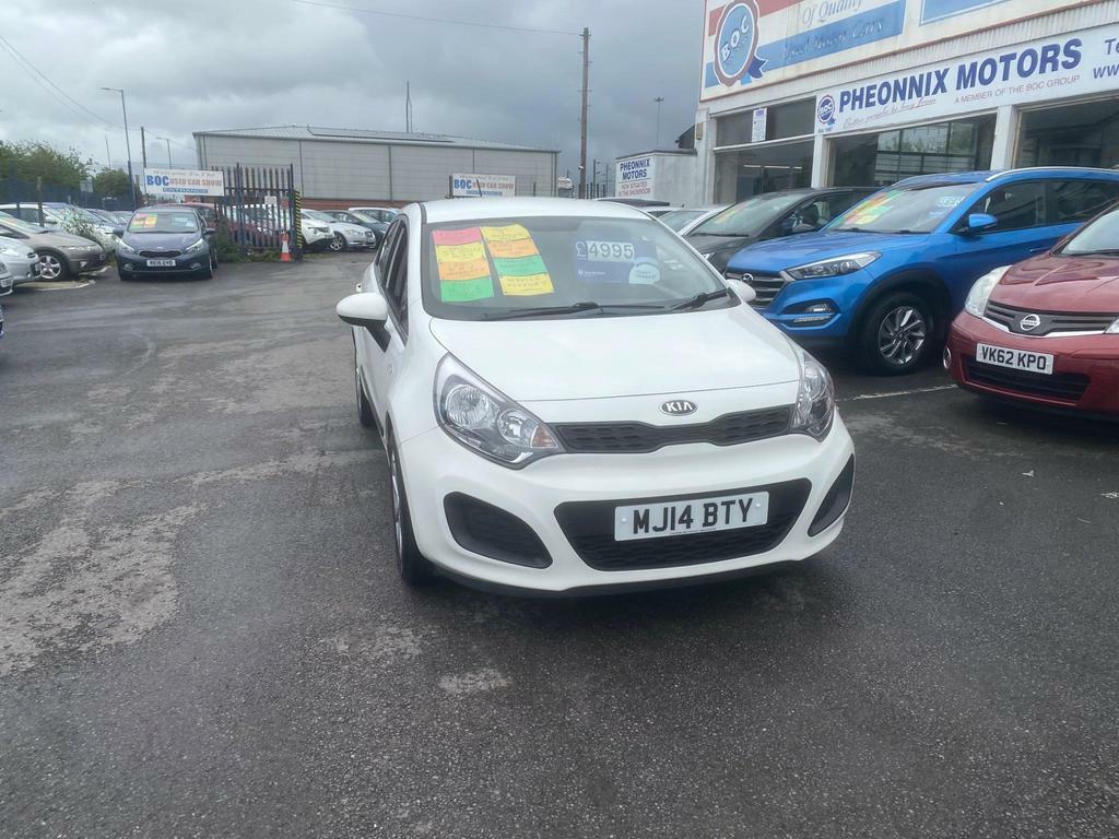 Kia RIO 1.25 1 Euro 5 White #4