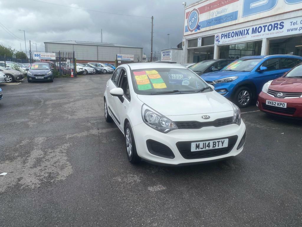 Kia RIO 1.25 1 Euro 5 White #5
