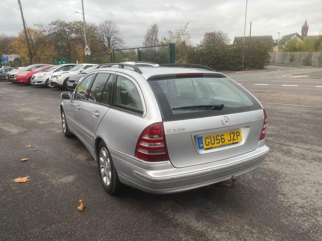 Mercedes-Benz C Class 2.1 C220 Cdi Elegance Se GU56JZP Silver #4