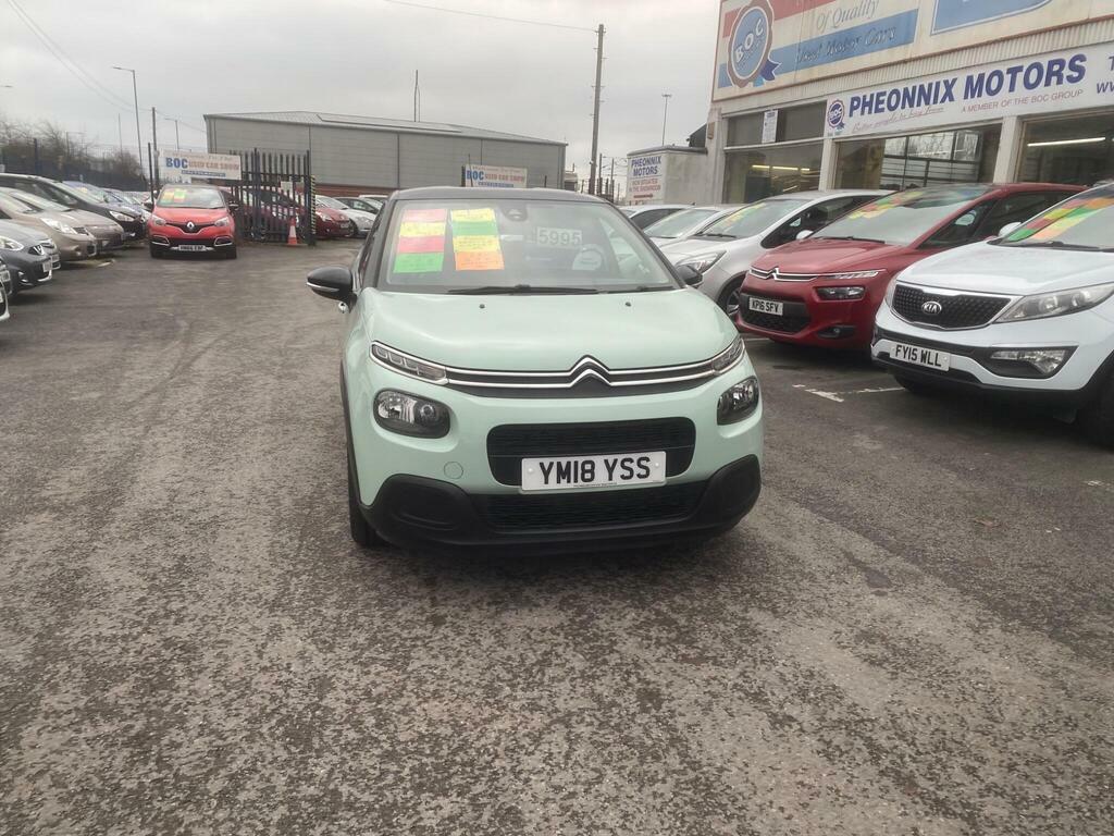 Citroen C3 1.2 Puretech Feel Euro 6 Green