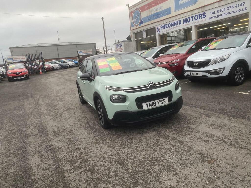 Citroen C3 1.2 Puretech Feel Euro 6 YM18YSS Green #5