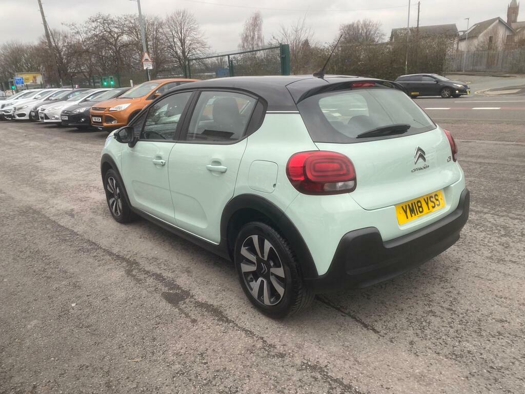 Citroen C3 1.2 Puretech Feel Euro 6 YM18YSS Green #3
