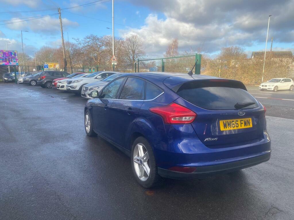 Ford Focus 1.5 Tdci Zetec Euro 6 Ss WM66FWN Blue #3