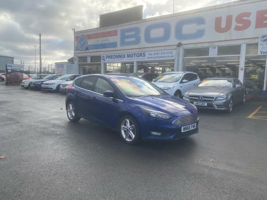 Ford Focus 1.5 Tdci Zetec Euro 6 Ss WM66FWN Blue #5