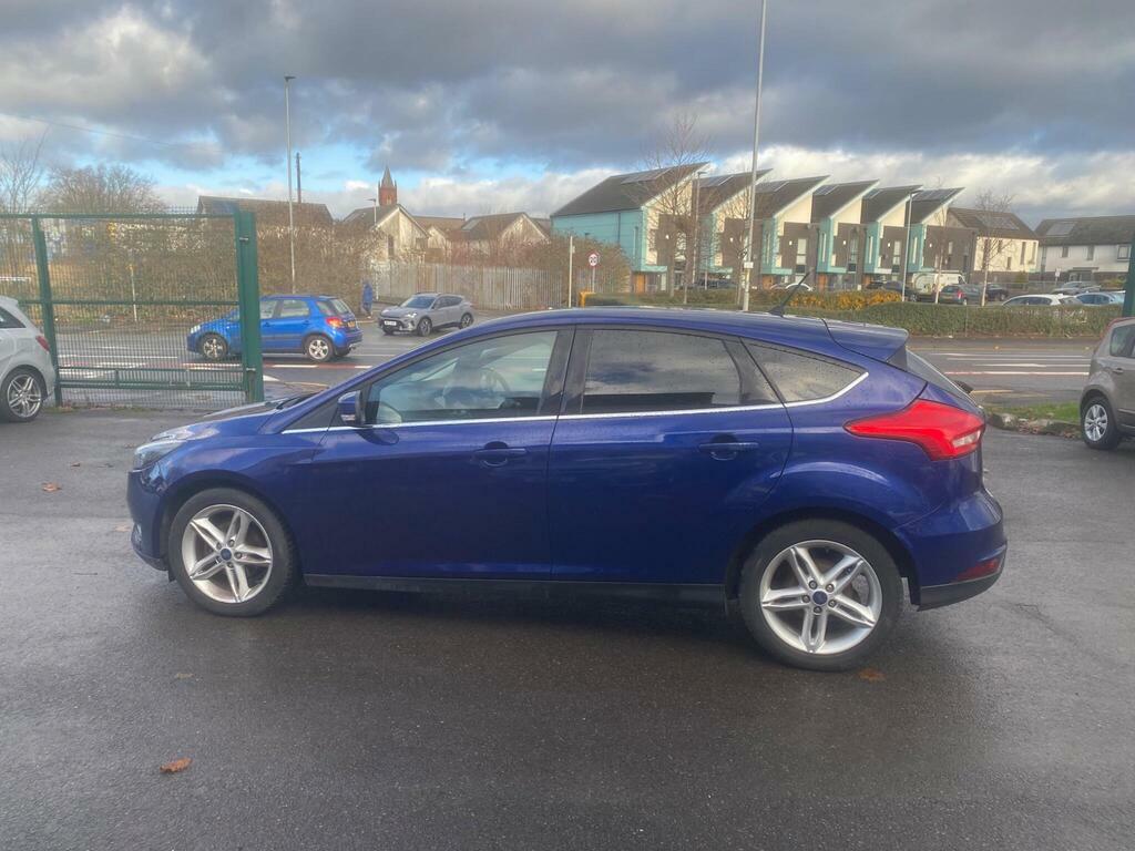 Ford Focus 1.5 Tdci Zetec Euro 6 Ss WM66FWN Blue #4