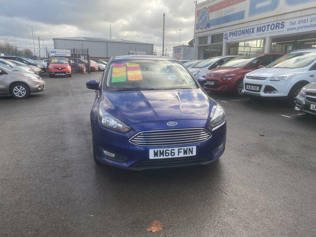 Ford Focus 1.5 Tdci Zetec Euro 6 Ss WM66FWN Blue #2