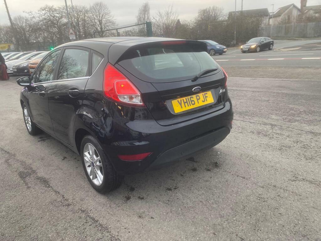 Ford Fiesta 1.5 Tdci Zetec Euro 6 YH16PJF Black #4
