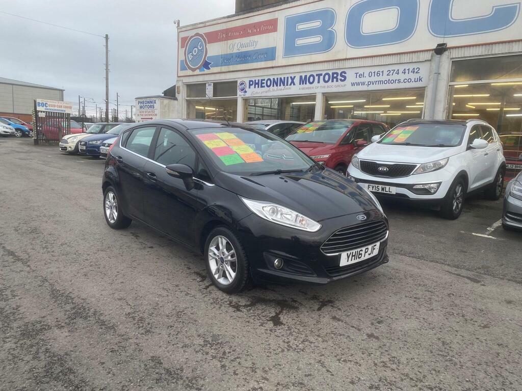 Ford Fiesta 1.5 Tdci Zetec Euro 6 YH16PJF Black