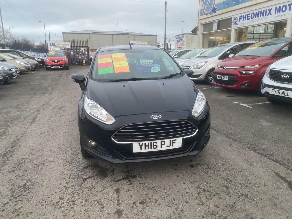 Ford Fiesta 1.5 Tdci Zetec Euro 6 YH16PJF Black #2