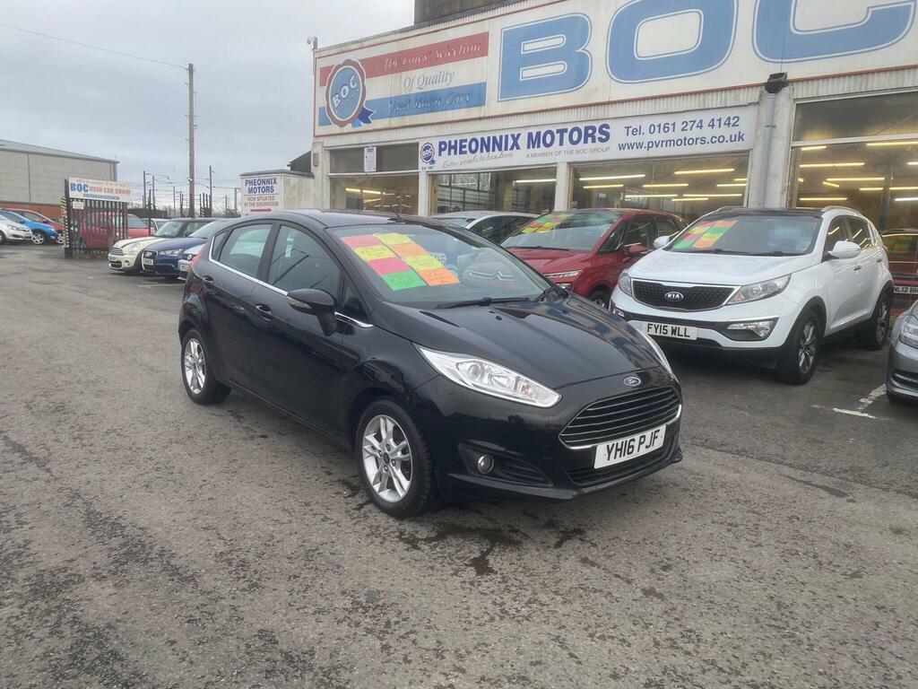 Ford Fiesta 1.5 Tdci Zetec Euro 6 YH16PJF Black #5