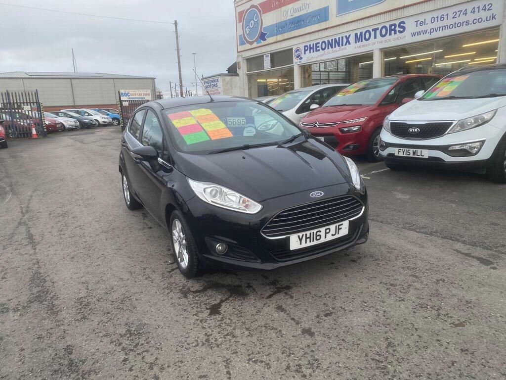 Ford Fiesta 1.5 Tdci Zetec Euro 6 YH16PJF Black #6