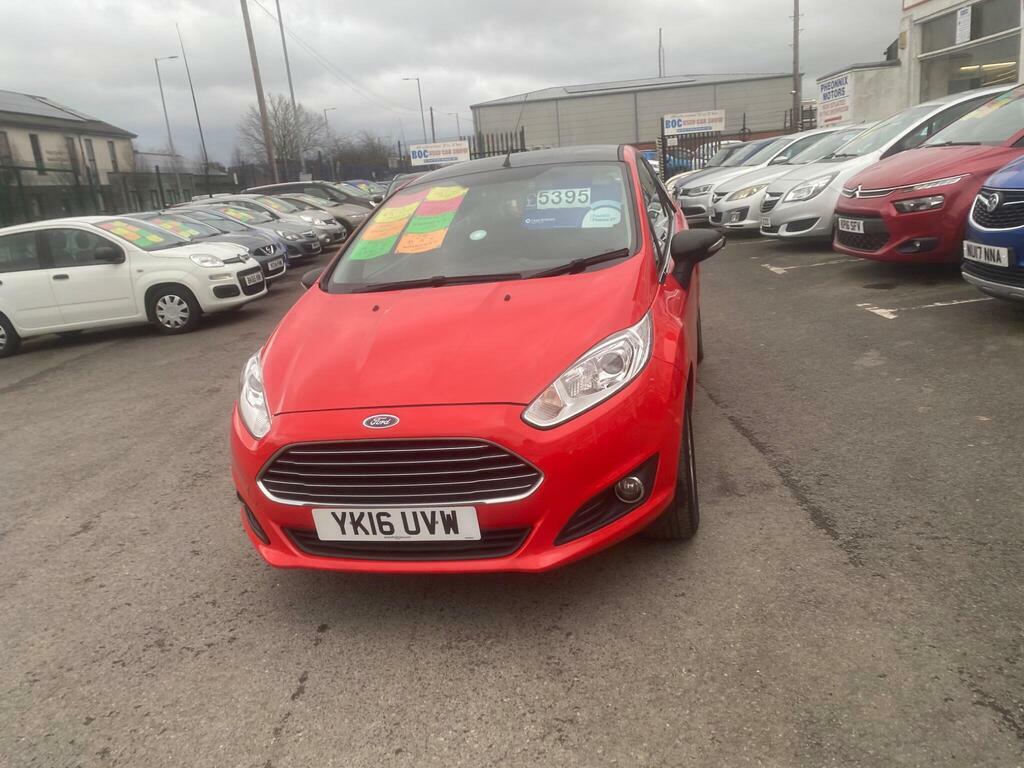 Ford Fiesta 1.25 Zetec Euro 6 YK16UVW Red #6
