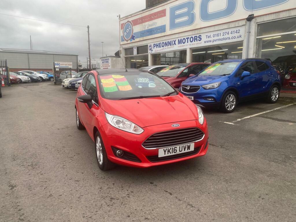 Ford Fiesta 1.25 Zetec Euro 6 YK16UVW Red #5
