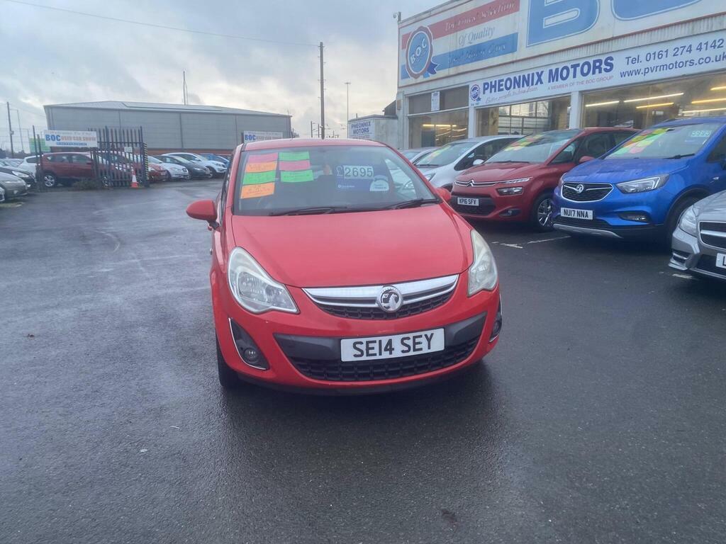 Vauxhall Corsa 1.2I Ecoflex 16V Sxi Euro 5 Ss Ac SE14SEY Red