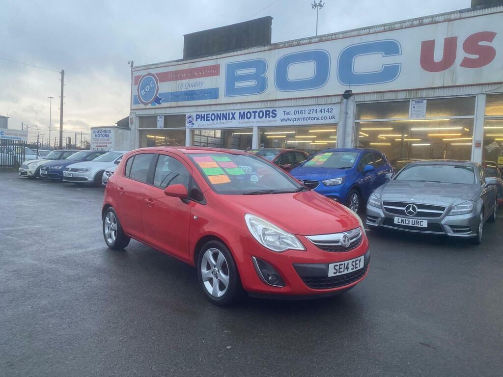 Vauxhall Corsa 1.2I Ecoflex 16V Sxi Euro 5 Ss Ac SE14SEY Red #6