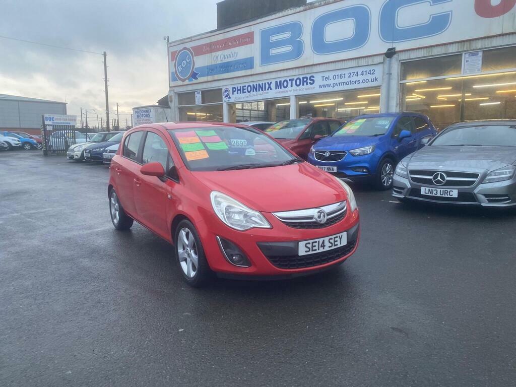 Vauxhall Corsa 1.2I Ecoflex 16V Sxi Euro 5 Ss Ac SE14SEY Red #4