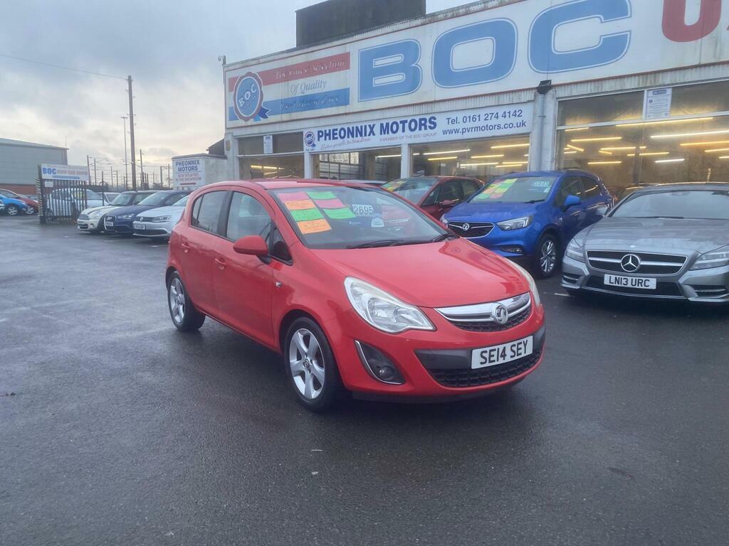 Vauxhall Corsa 1.2I Ecoflex 16V Sxi Euro 5 Ss Ac SE14SEY Red #5