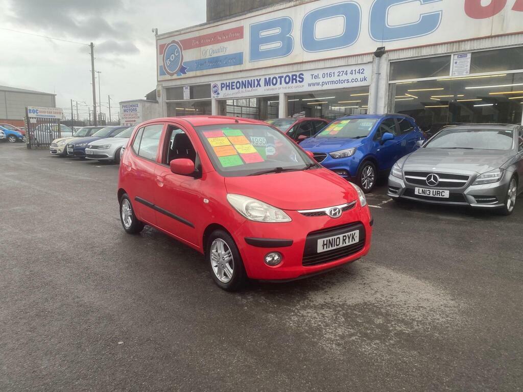 Hyundai I10 1.2 Comfort Euro 4 Red #5