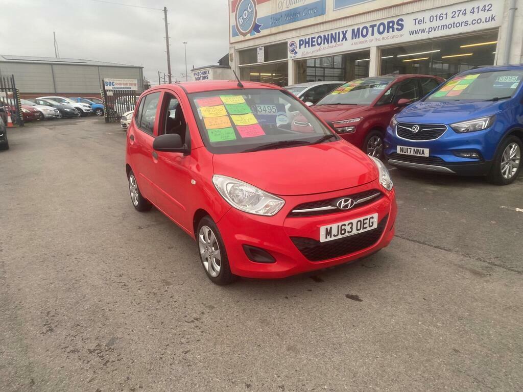 Hyundai I10 1.2 Classic Euro 5 MJ63OEG Red #4