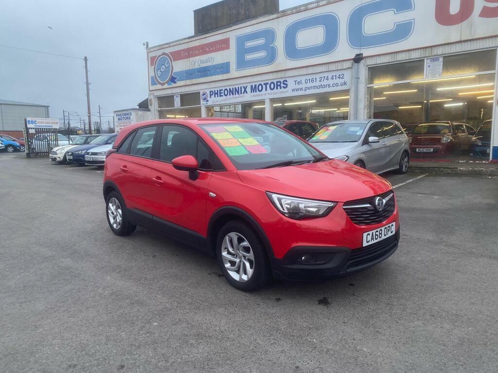 Vauxhall Crossland X 1.2 Se Euro 6 Red