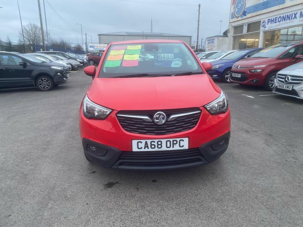 Vauxhall Crossland X 1.2 Se Euro 6 CA68OPC Red #2