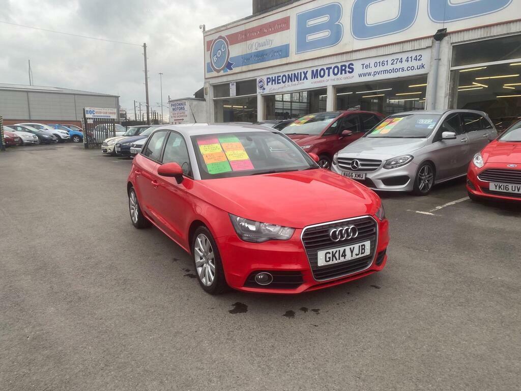 Audi A1 1.6 Tdi Sport Sportback Euro 5 Ss SK13TAL Red #4